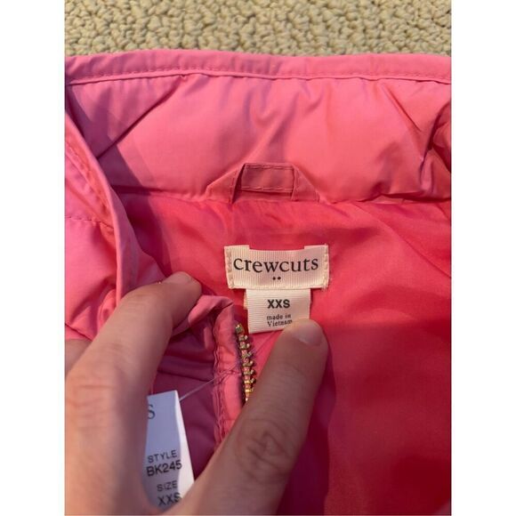 NWT Crewcuts puffer vest size XXS (2-3) - Picture 3 of 3